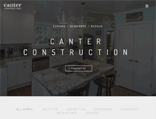 Tablet Screenshot of canterconstructionsc.com
